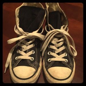 Black Converse High Tops Size Women’s 6
